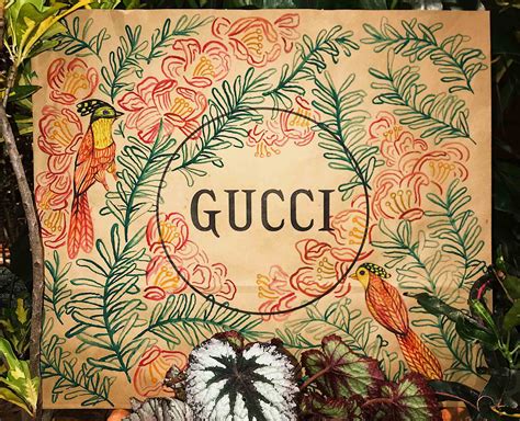 gucci christmas wrapping paper.